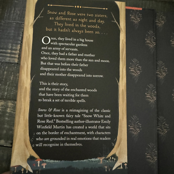 Snow & Rose by Emily Winfield Martin (2017, Hardcover) First Edition - Picture 3 of 6